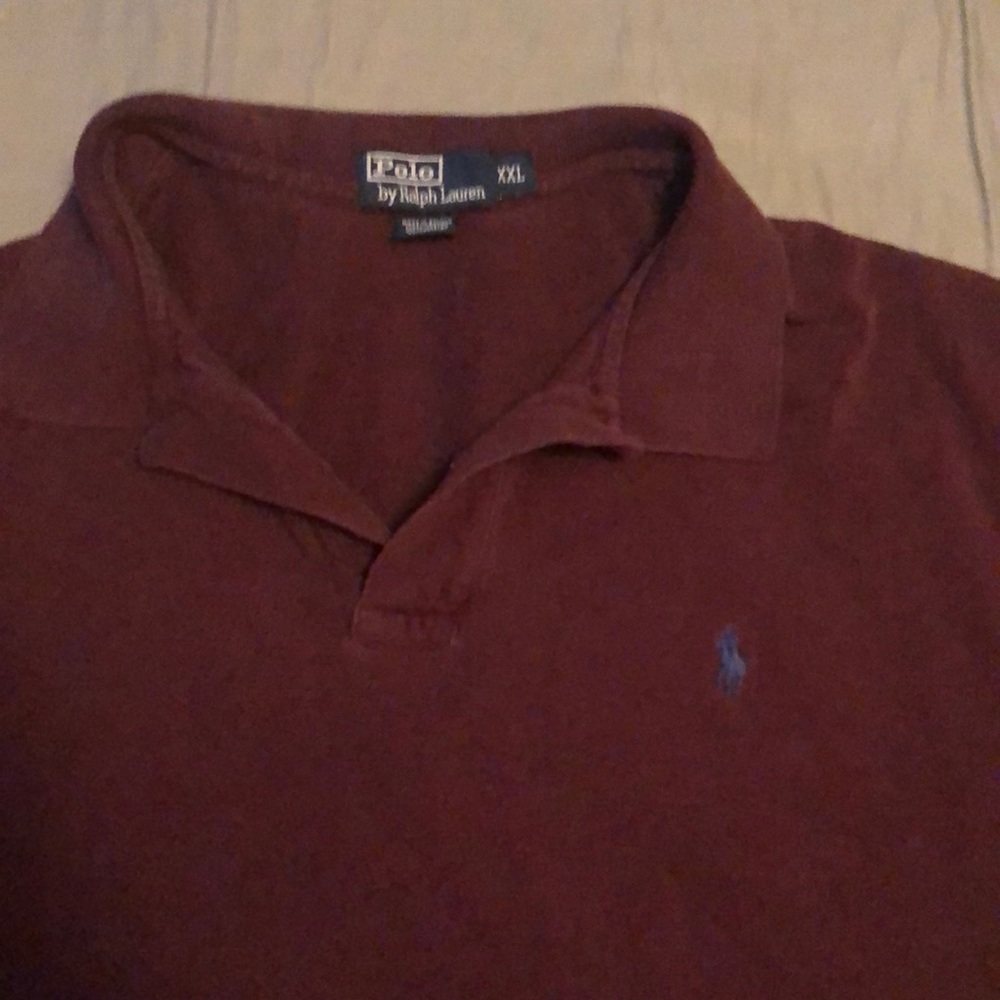 Maroon polo